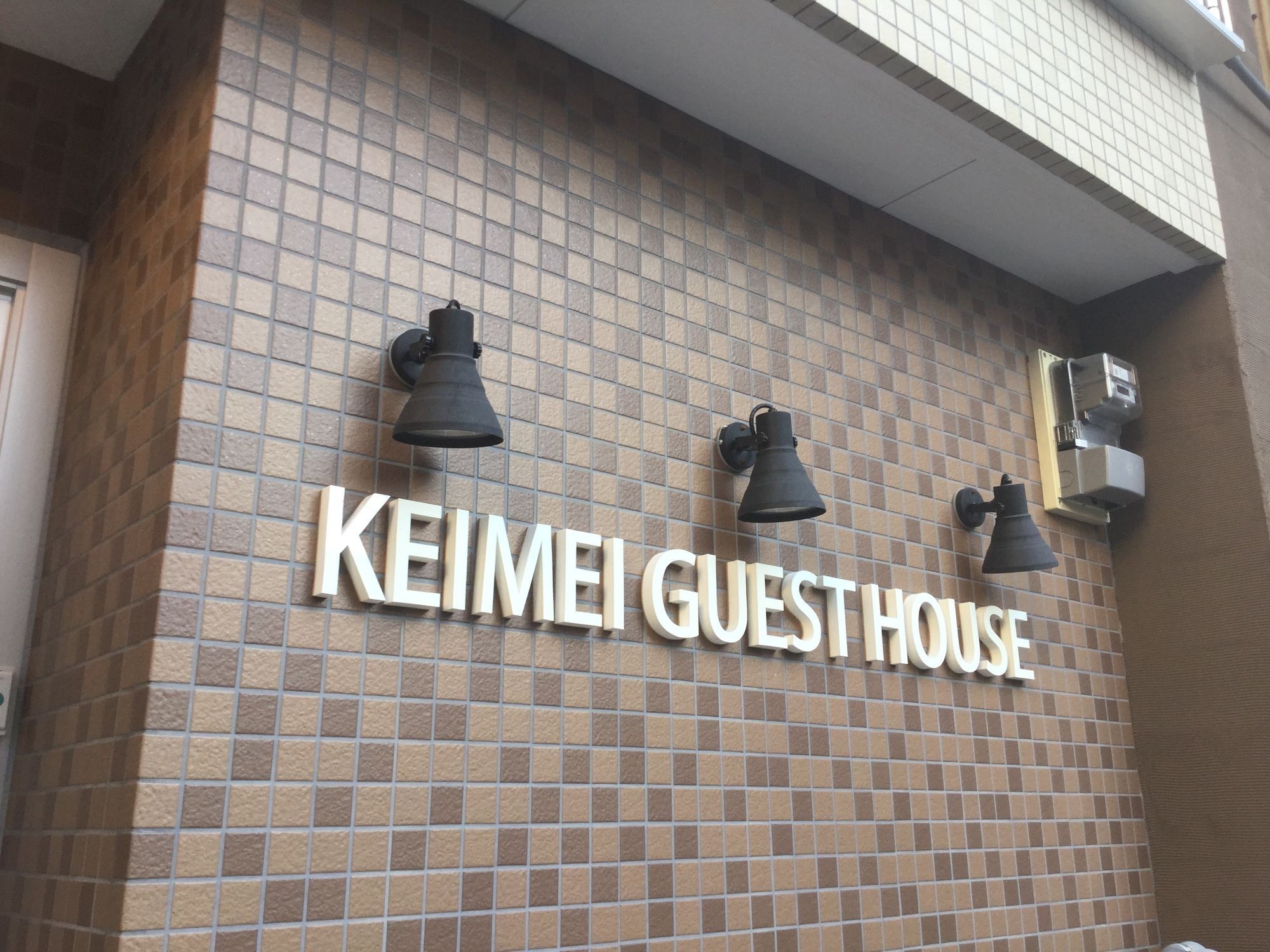 Keimei Guest House Osaka Exterior photo